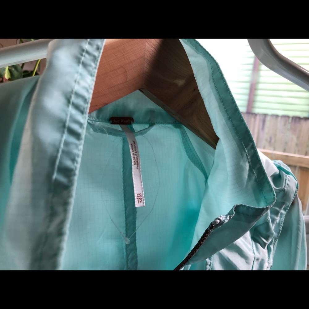 ➳ HP Turquoise Free People || WIND BREAKER ➳ - Picture 3 of 8